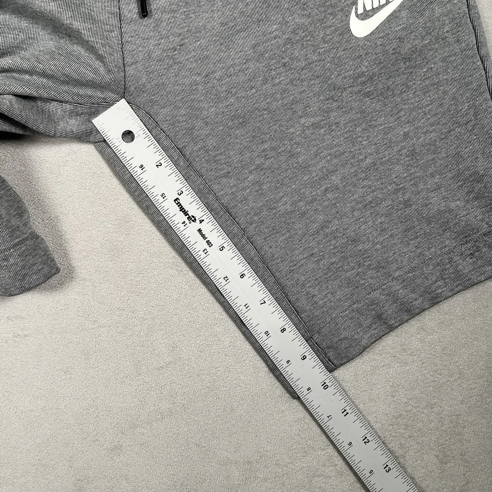 2018 Nike Sportswear Tech Fleece Shorts Men Small Gray Zipped Pockets 10